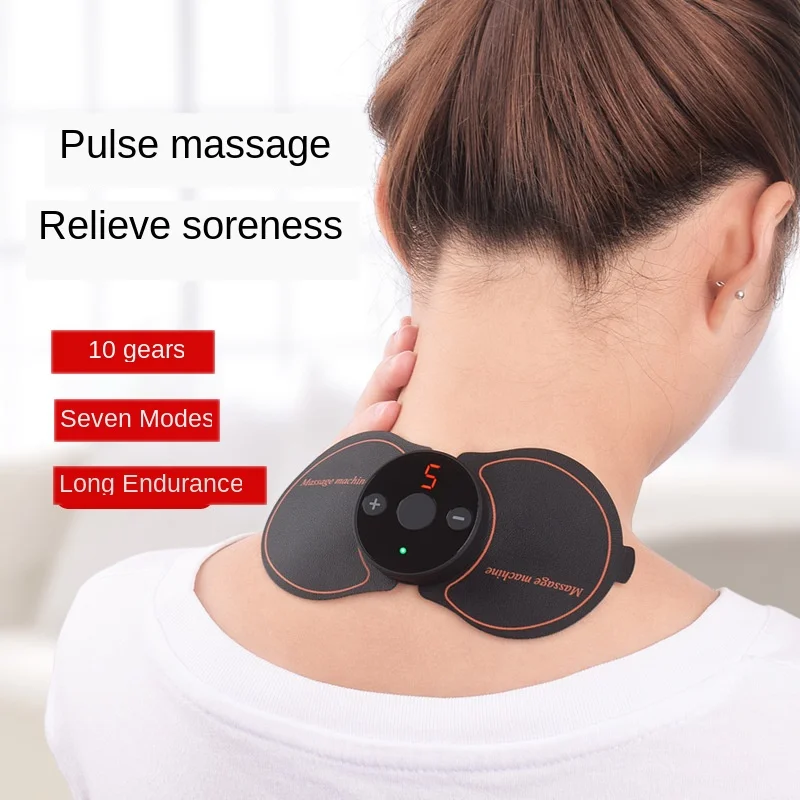 

Body Massage Patch Charging Massager Mini Portable Massage Stickers Neck Stickers Cervical Vertebra Physiotherapy Instrument