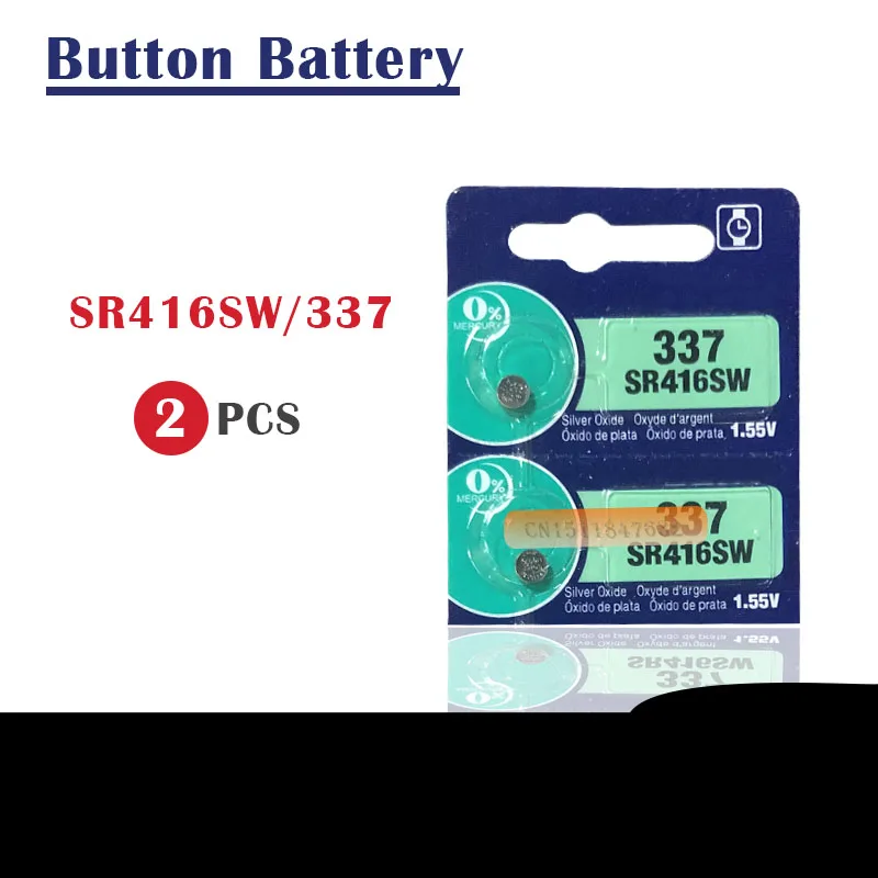 Новые долговечные батарейки для часов 337 SR416SW 623 D337 V337 SP337 2 шт./лот сделано в Японии
