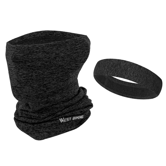 

Winter Cycling Headwear Fleece Neck Warmer Bandana Caps Running Mask Bicycle Bandana Sports Scarf Face Mask Headband