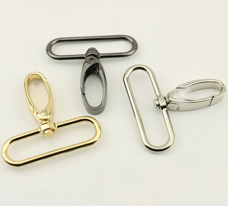 30 шт. кожаная сумка кошелек плечевой ремень застежка для ремня зажим триггер