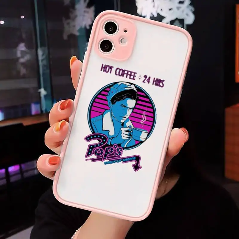 

Riverdale Serpent Jughead Jones Phone Cases Matte Transparent for iPhone 7 8 11 12 s mini pro X XS XR MAX Plus cover funda