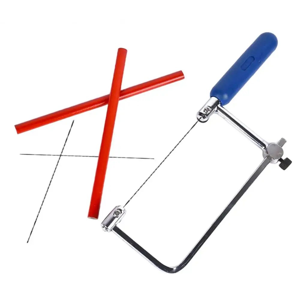 

Multifunction Fretsaw Hand Coping Saw Frame Saw Hobby Woodworking Tools