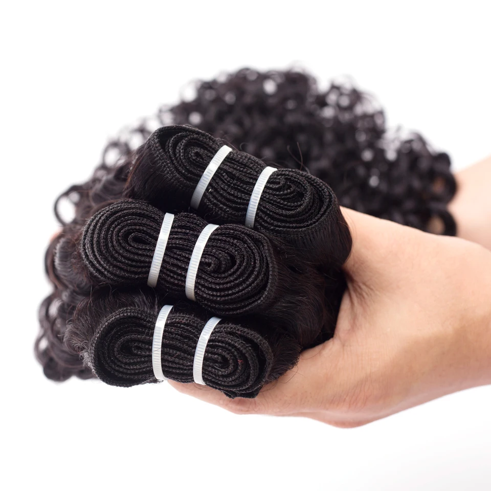 

LEVITA Wholesale Water Wave Bundles Deals Human Hair Bundles Hair Extension Brazilian Hair Weave Bundles Wet and Wavy Bundles