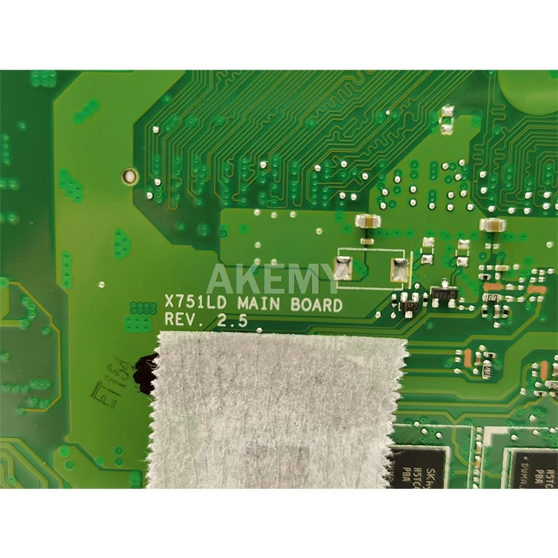

X751LJ GT920M 4G-RAM/ I5-5200U Mainboard REV 2.3 For Asus X751LX R752LA R752LD X751LN X751LD X751LJ A751L Laptop motherboard