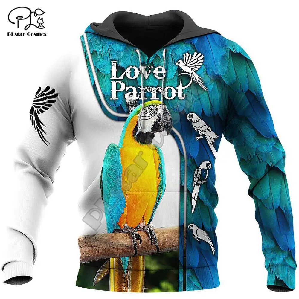 

PLstar Cosmos Animal Bird Parrot Pigeon Funny NewFashion Long Sleeve Streetwear casual 3DPrint Zip/Hoodies/Sweatshirts/Jacket 11