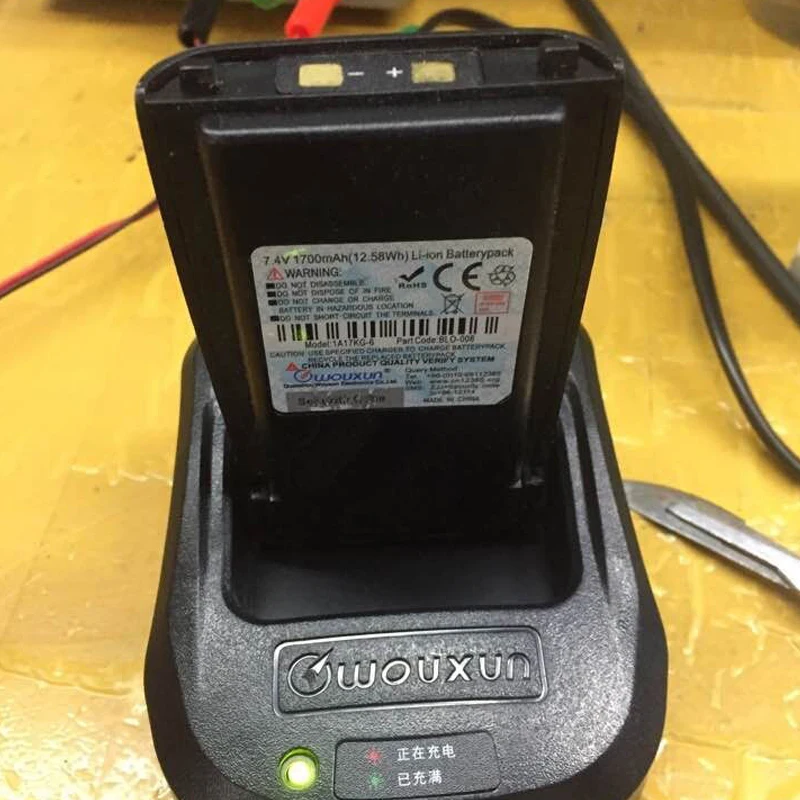 Новый 7 4 V 1700 мА/ч BLO-008 Li-Ion Батарея для РАДИОТЕЛЕФОНА Walkie Talkie “иди и WouXun KG-UV8D плюс