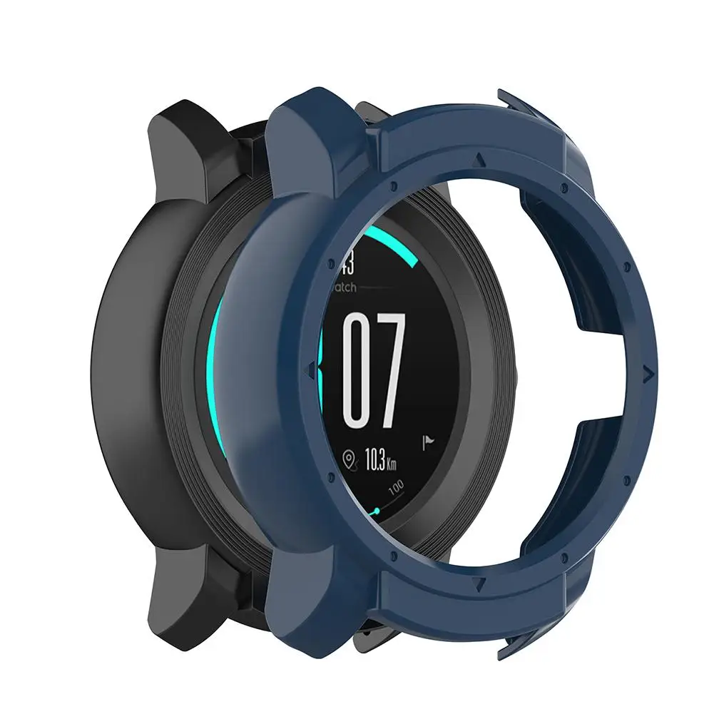 Горячая силиконовая защитная крышка корпуса оболочка для Ticwatch E2 Smart Watch S Premium Smooth