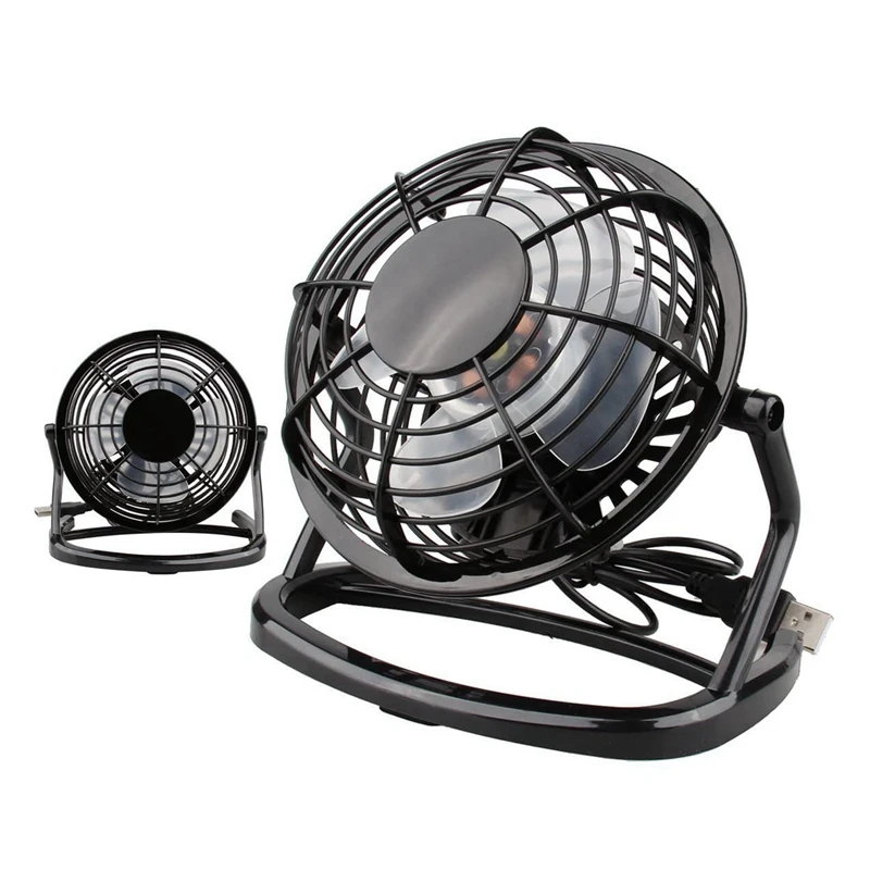

Mini USB Desktop Fan Office Personal Fan Portable Summer Cooling Fan with 360 Rotation
