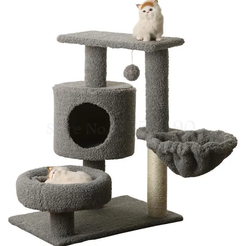 Полка для кошки кошка гнездо одна альпинистская рама вилла большая башня