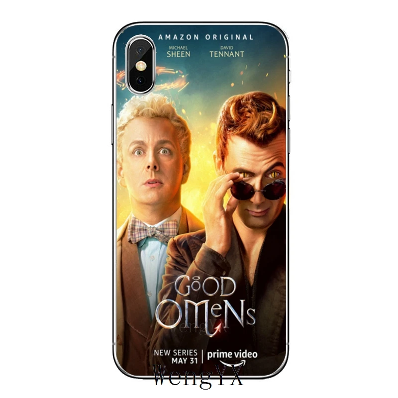 ТВ Good Omens для samsung Galaxy S10 Lite S9 S8 S7 S6 edge Plus S5 S4 Note 9 8 5 4 mini чехол - Цвет: Good-Omens-A-07