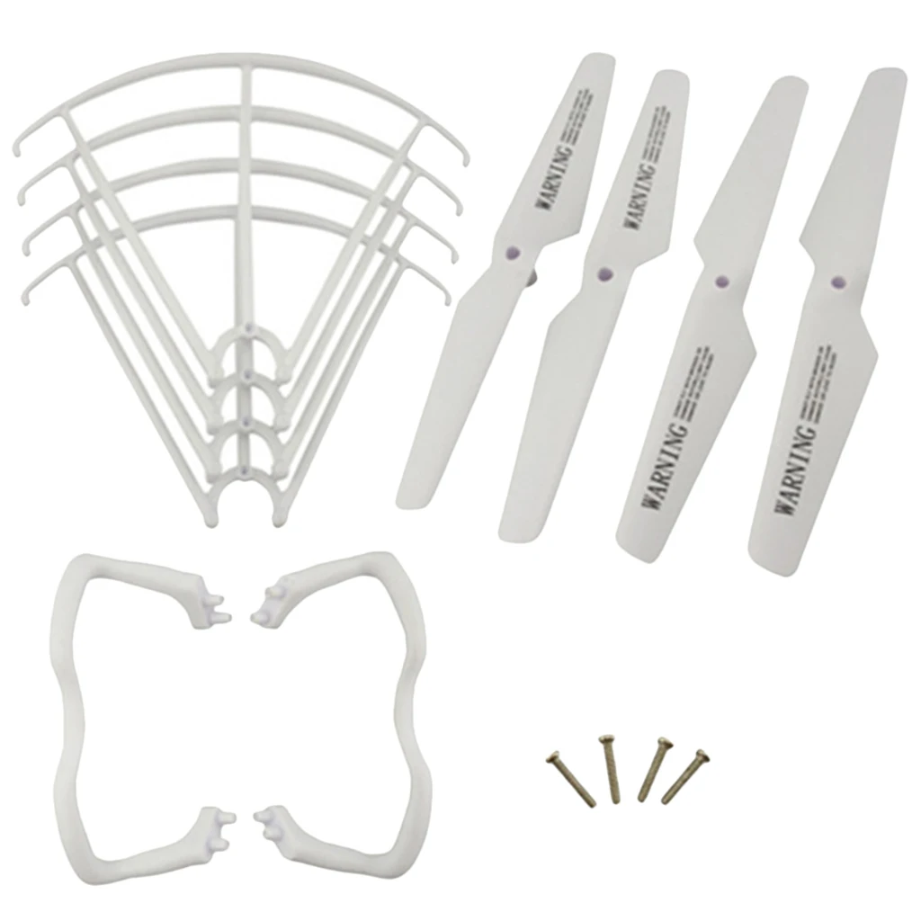 

Set 10pcs Propellers Protectors Takeoff Pads Fixing Screws Spare Parts for Syma