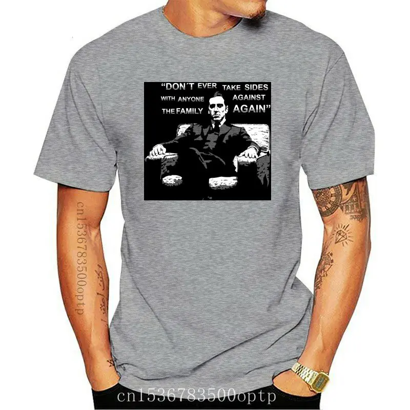 

Men t shirt Short sleeve Michael Corleone (with quote) Parody T Shirt Women t-shirt tee tops