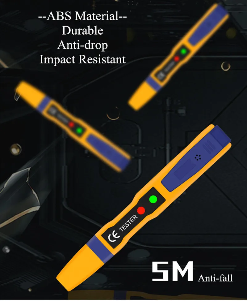 Новинка 2019 цифровой детектор напряжения Бесконтактный Электрический тестовый er