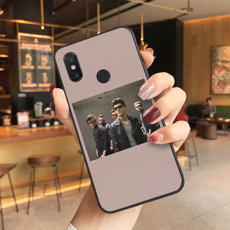 Мягкий черный чехол для телефона One Direction Xiaomi 8 9 se 5X Redmi 6pro 6A 4X 7 5plus note 5 | Мобильные