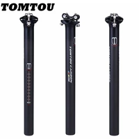tomtou pro carbon seatpost bike seatpost 27 2mm 30 8mm 31 6mm cycling mtb road mountain bicycle seat post offset 0mm