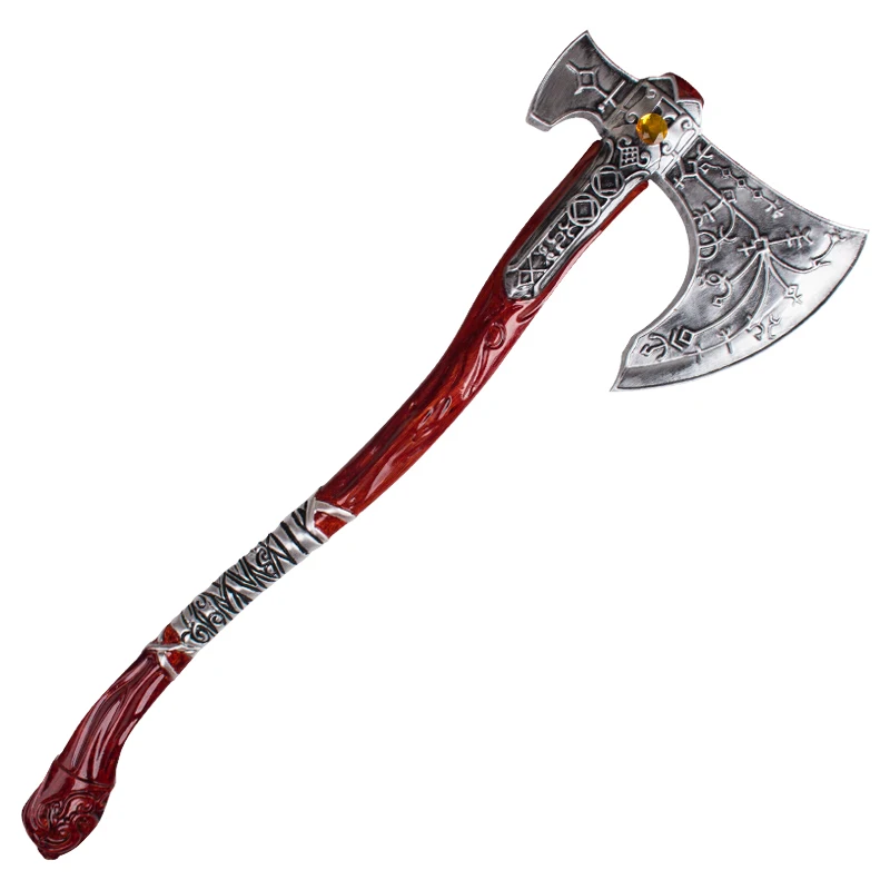 

Kratos the Ghost of Sparta Leviathan Axe 83cm Guardian Shield 68cm 1:1 Game Props Resin Material Collection