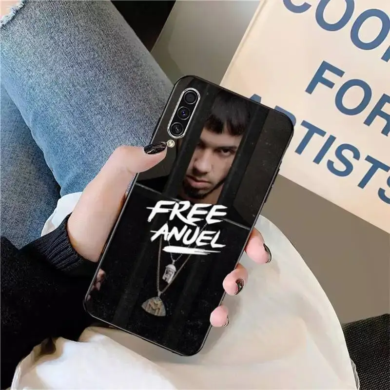 

Anuel Aa Ozuna ANUEL AA Famous singer Phone Case For Samsung galaxy S 9 10 20 A 10 21 30 31 40 50 51 71 s note 20 j 4 2018 plus