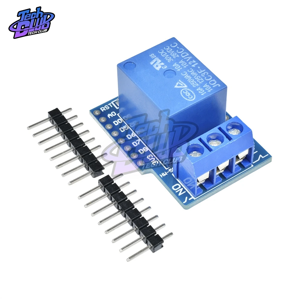Модуль реле 5 В/12 В постоянного тока ESP8266 модуль защиты V2 для WeMos D1 Mini макетная