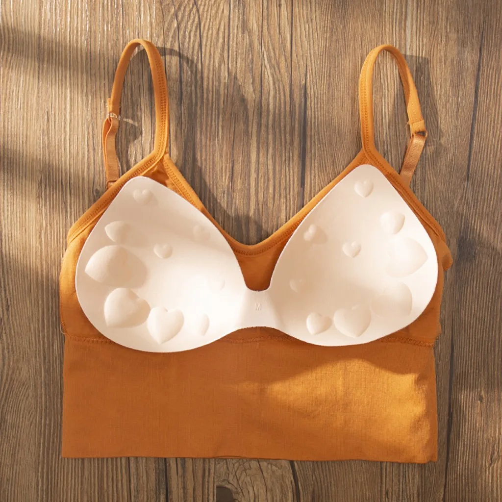 

Push Up Bra Women Sports Bras Breathable Padded Push Up Sports Top Fitness Gym Yoga Workout Bra Solid Color Sports Bra Top