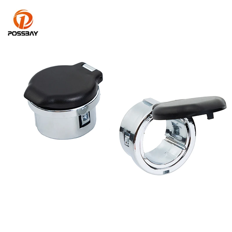 

1Pair Black Dash Power Outlet Cover 20983936 12V Car Accessories for Chevrolet Silverado 1500 2007 2008 2009 2010 2011 2012 2013