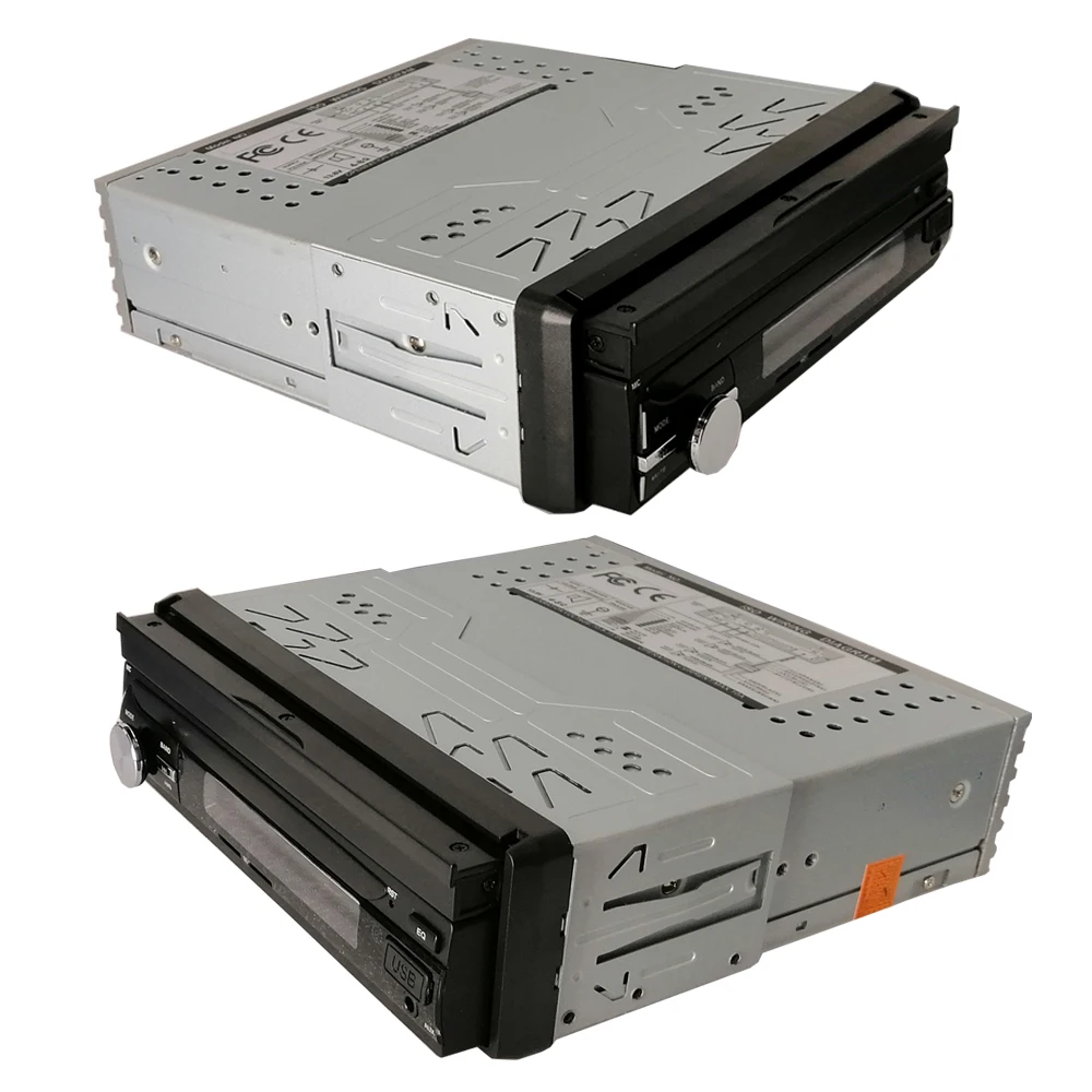 Автомобильный мультимедийный плеер one Din на Android со встроенным экраном 7 дюймов