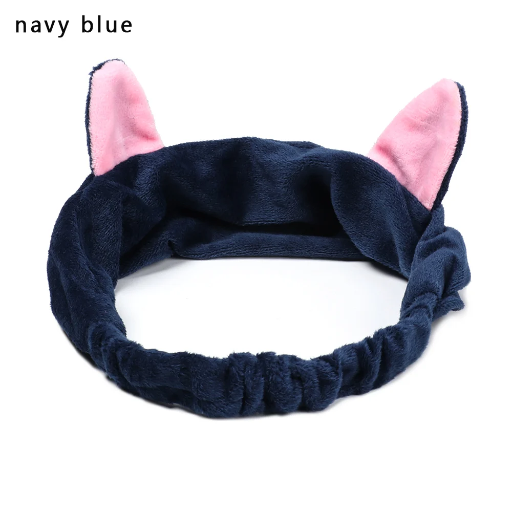 E-navy blue 1 шт. горячая Распродажа Женская широкая спортивная йога Нескользящая повязка на голову растягивающаяся Бохо повязка на голову эластичная Тюрбан повязка на голову для занятия бегом повязка для волос аксессуары - Цвет: E-navy blue