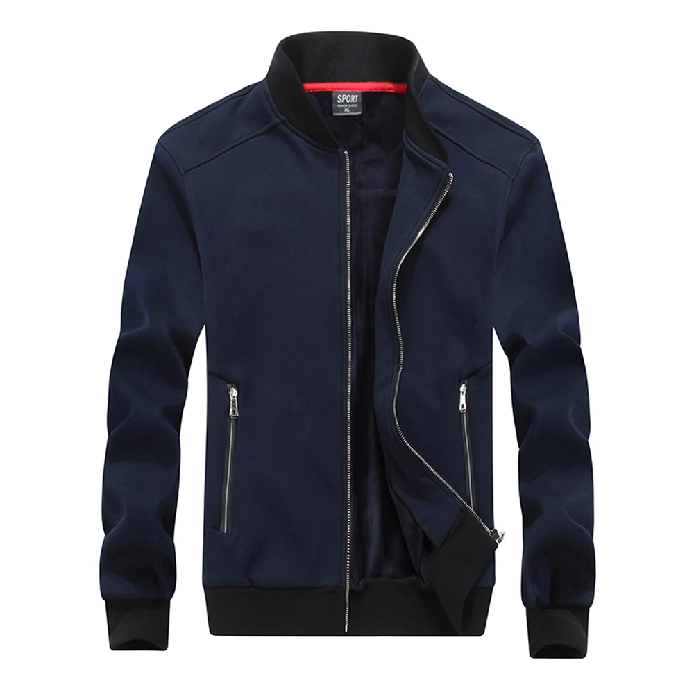 

Мужская куртка, зимняя ветровка, пальто, новая модная качественная Мужская Утепленная верхняя одежда, однотонная одежда, большой размер 7XL ...