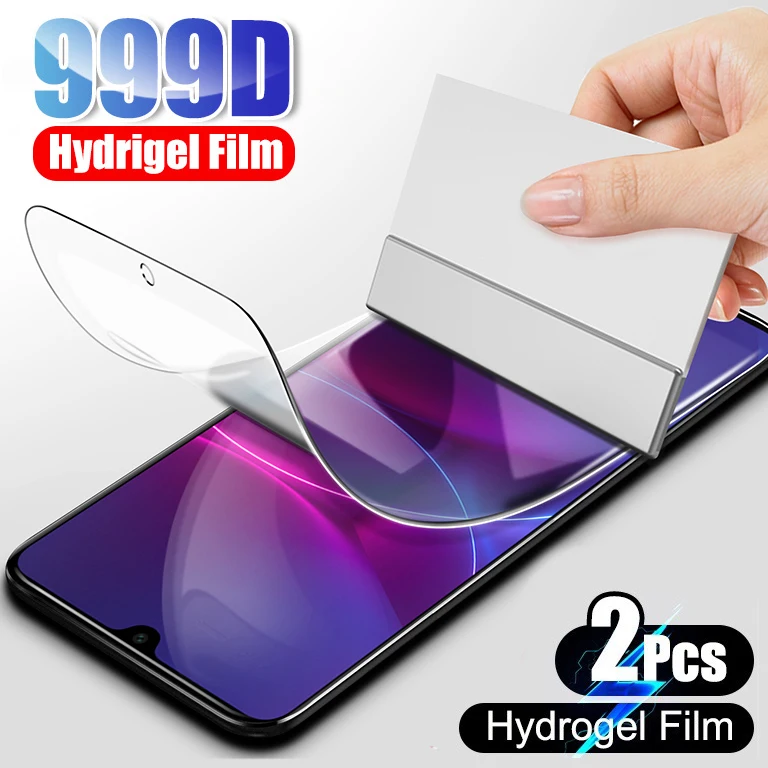 2 шт. Гидрогелевая пленка для Huawei Y5 Y6 Y7 Y9 Prime 2019 Y5P Y6P Y7P 2020 Mate 30 40 P50 Pro Nova 8 SE | Мобильные
