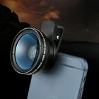 2 в 1 0.45x 49uv супер широкоугольный объектив + 15X макрообъектив 4K HD Профессиональная фотография объектив камеры телефона для смартфона