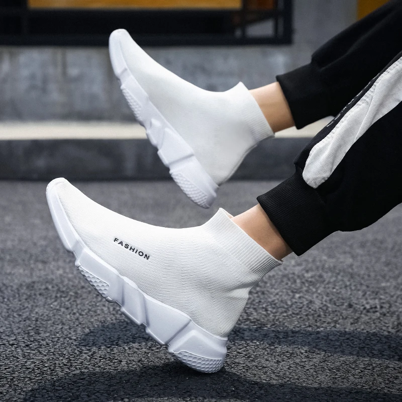 

Streetwear Men Sneakers Men's Breathable Mesh Shoes Zapatillas Informales Hombre Sneakers Zapatos Transpirables