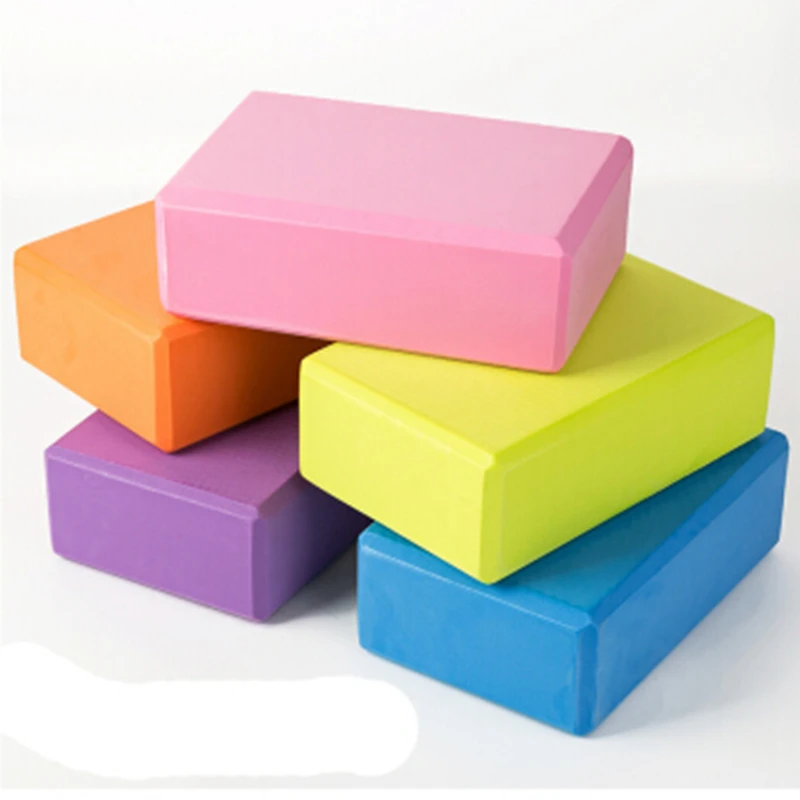 

Yoga Block 14 Color Set Pilates Brick Fitness Belt Set for Exercise Workout Fitness Training Block Brick Dropshipping