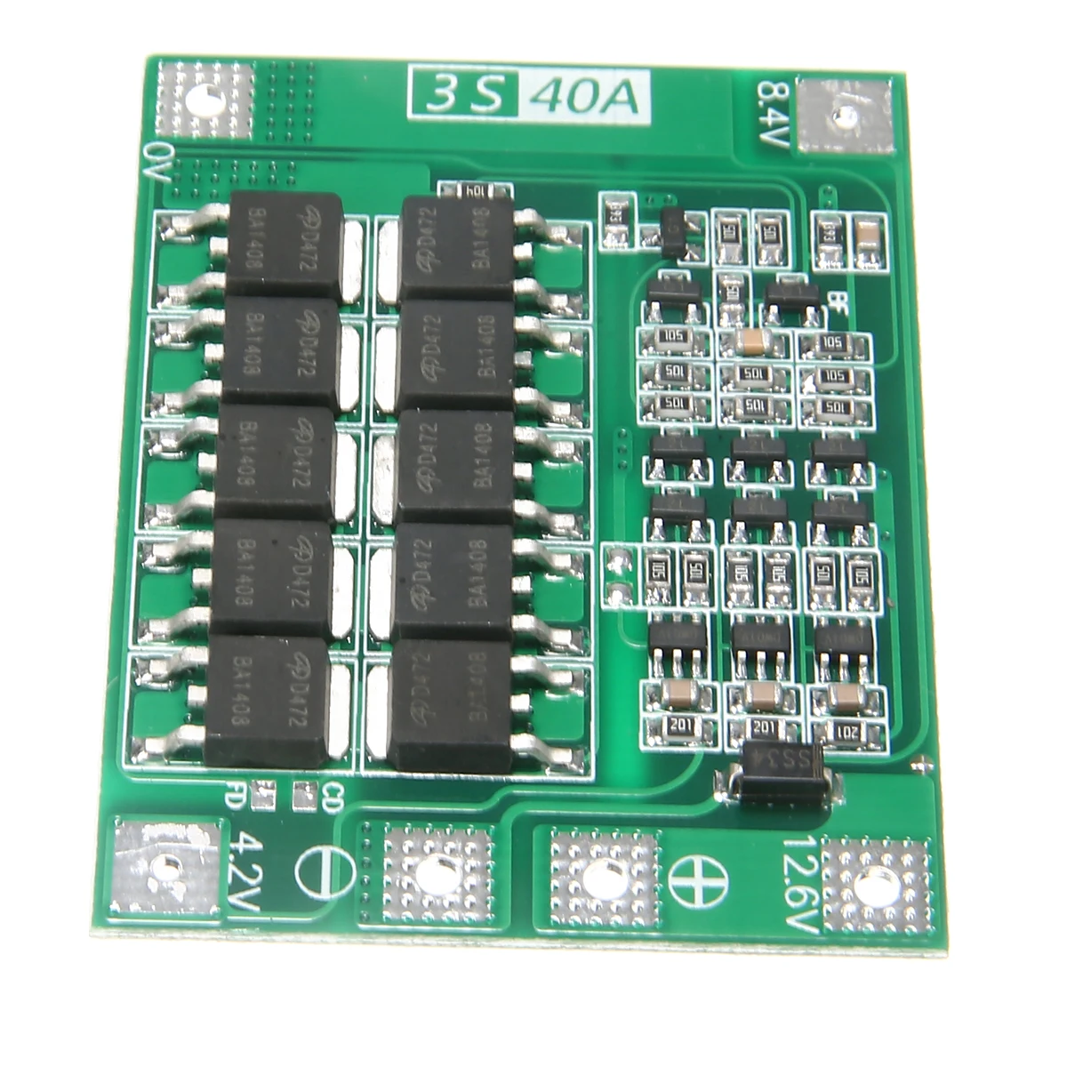 Новое поступление 1 шт 3S 11,1 V 12,6 V 40A 18650 литий-ионный аккумулятор плата защиты BMS улучшенная версия Mayitr
