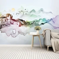 custom photo wallpaper chinese style abstract ink painting art decorative background wall murals living room study 3d home decor