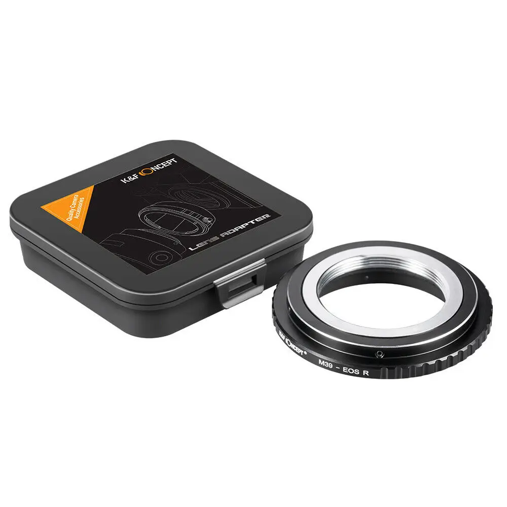 Новый объектив K & F Concept Φ M39 для камеры Canon EOS R R6 R5 Бесплатная доставка|Адаптеры