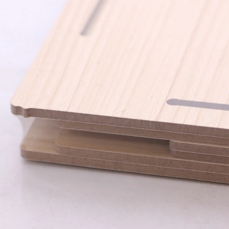 

9 Holes Balloon Sizer Box Wood Square Balloon Measurement Tool for Arch Kit