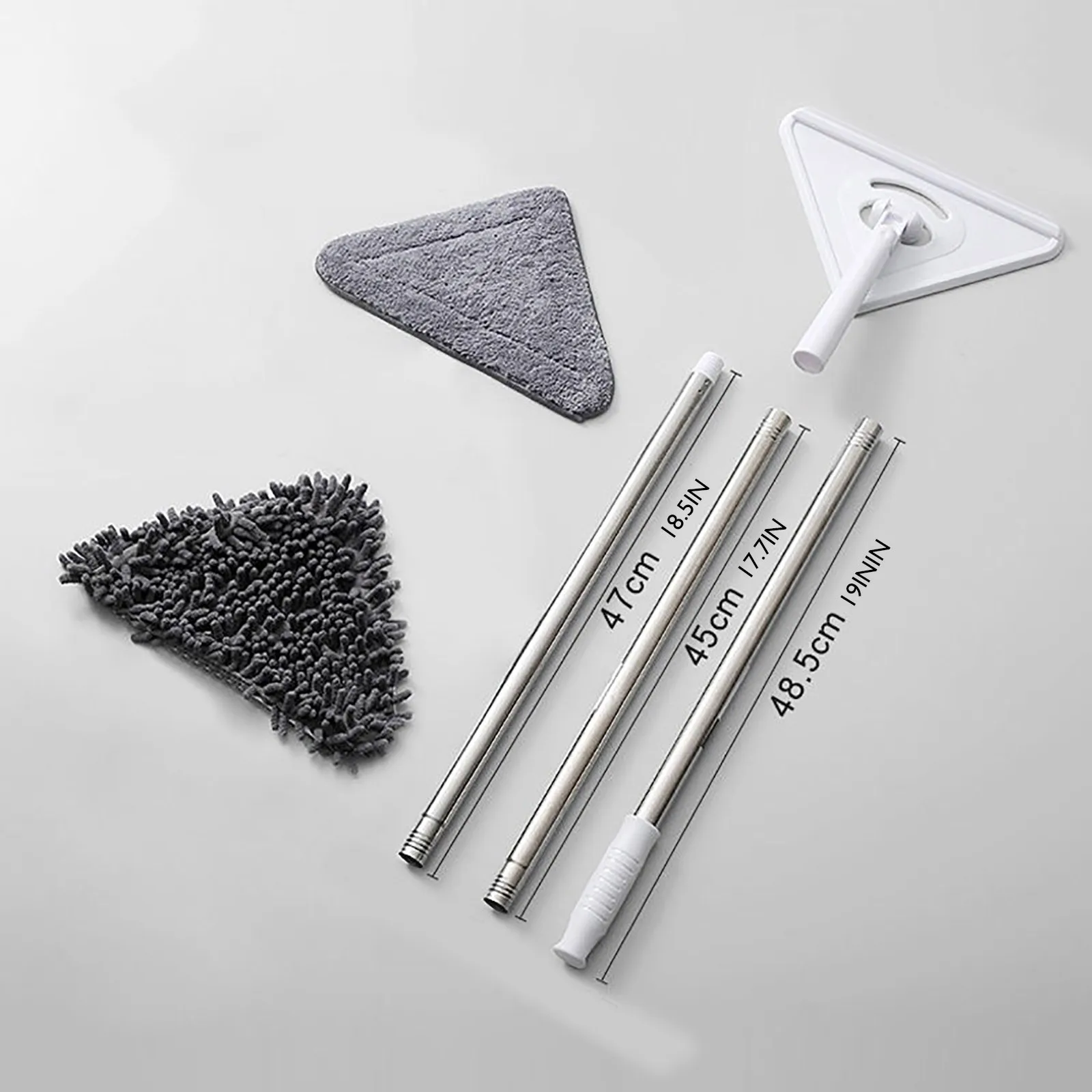 

Multifunctional Long Rod Telescopic Mopping Dry And Wet Mopping Window Cleaner Mop For Wash Floor Housewife Mops Set #YL10