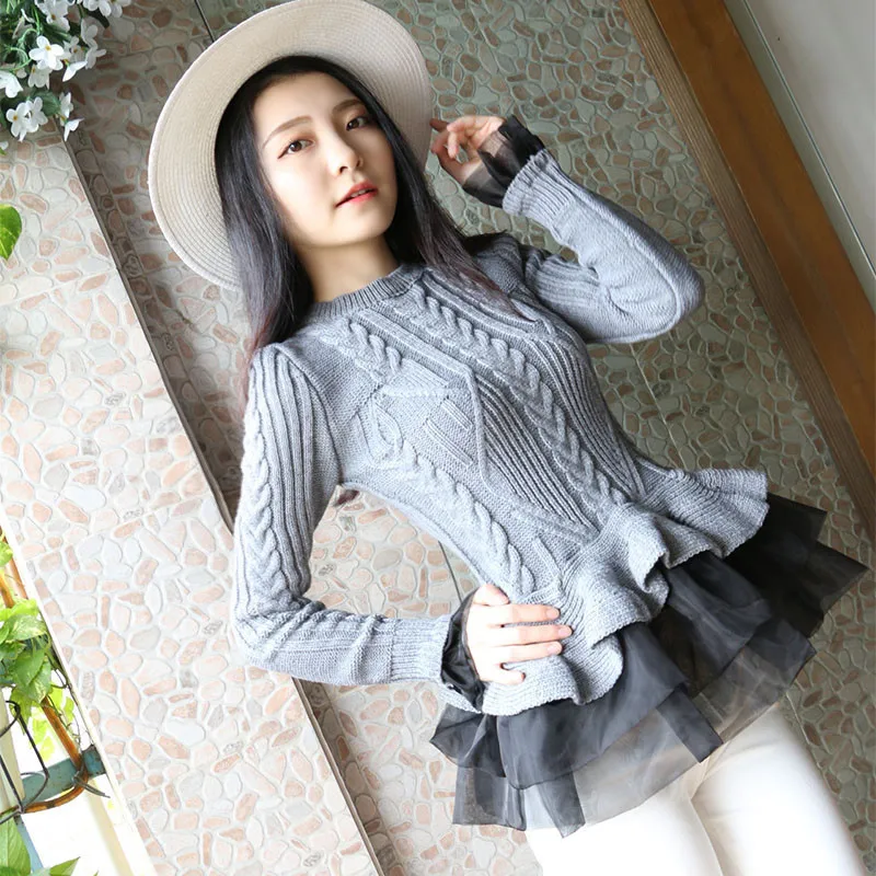 Blusas De Inverno Feminina Акция полный женский пуловер свитер женский корейский осенний и зимний вязаный