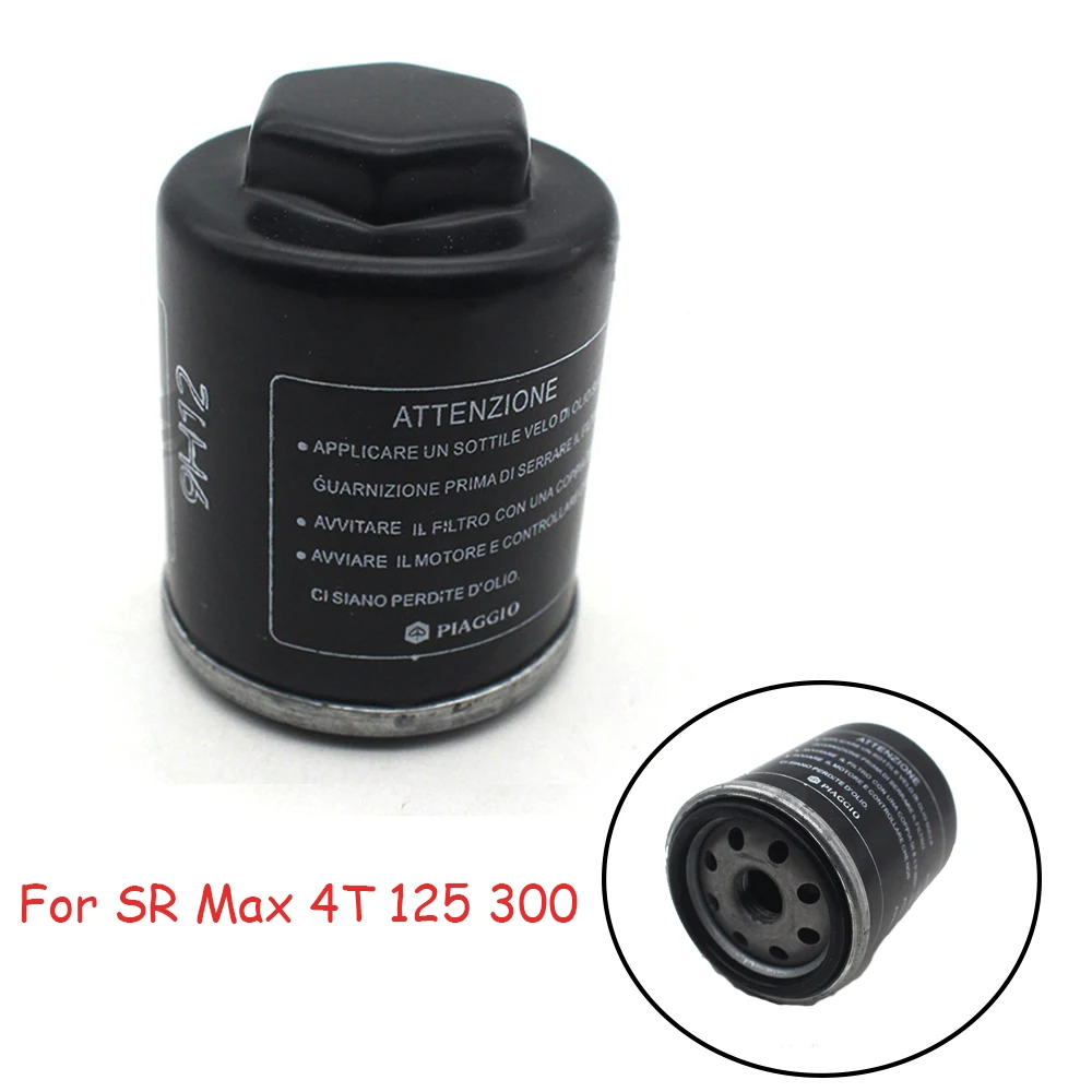 

For Aprilia SR Max 4T 125 300 Motorcycle Engine Oil Grid Filter Motorbike Oil Filter Element