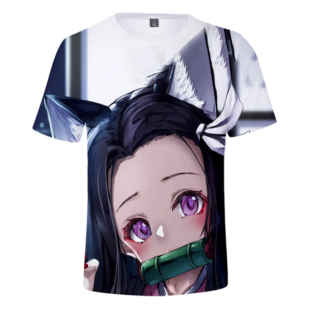 

Harajuku 3D Printed Japanese Game Manga Summer Men And Women Cartoon Design Short-Sleeved Children's Casual Sports T-Shirt Lover