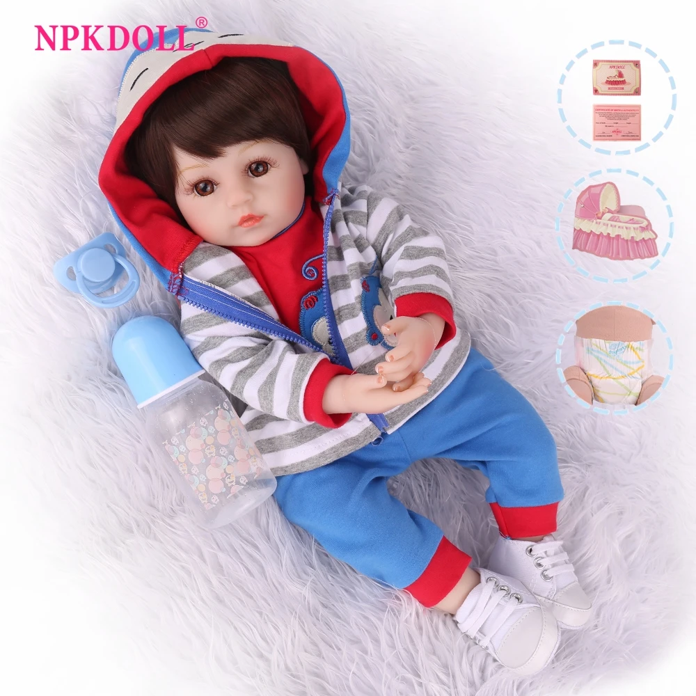 Boneca Кукла реборн NPKDOLL игрушки Реалистичные Силиконовые reborn baby doll восхитительные