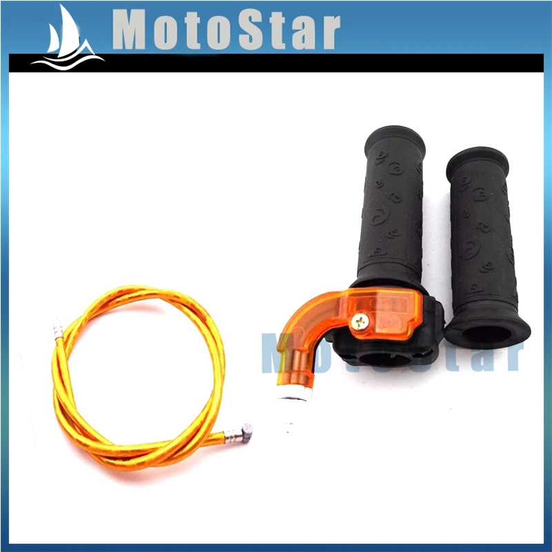 Twist Throttle Accelerator Grip + Cable For 43cc 47cc 49cc Quad Pocket Bike Mini Dirt | Автомобили и мотоциклы