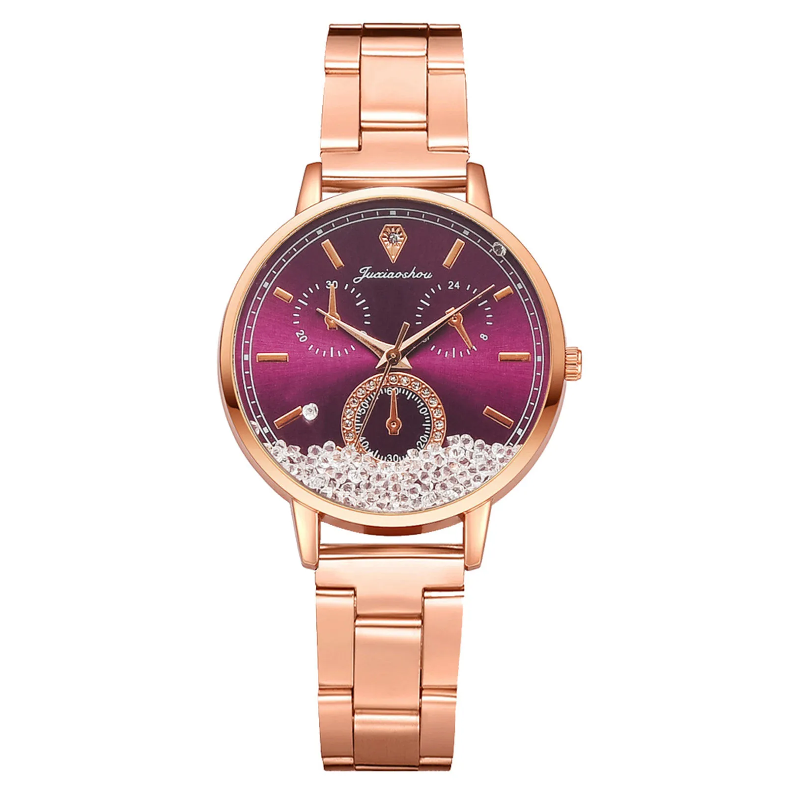 

Women Belt type Watch Luxury Rose Gold Border Watches Clock Ladies Casual watch Female Casual Quartz Women's Wristwatches