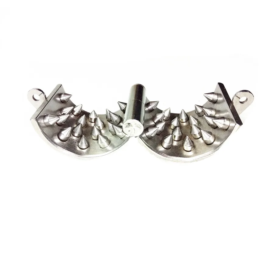 Нержавеющая сталь петух мяч носилки пытка яичка кулон Спайк Петух Кольцо с 4