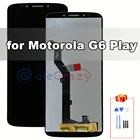 Оригинальный ЖК-экран для Motorola G6 Play с сенсорным дигитайзером в сборе, замена 100% Протестировано