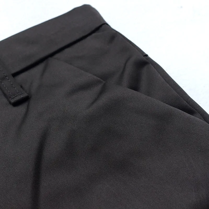 

Office Mens Business Casual Classic Formal Suit Pants Slim Fit Black Pencil Pants Fashion Straight Trousers 2021 New Men Clothes