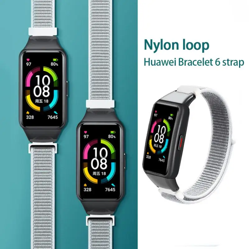 

Nylon Strap For Huawei Honor Band 6 / 6pro Adjustable Elastic Bracelet Huawei Honor Band 6 / 6pro Band
