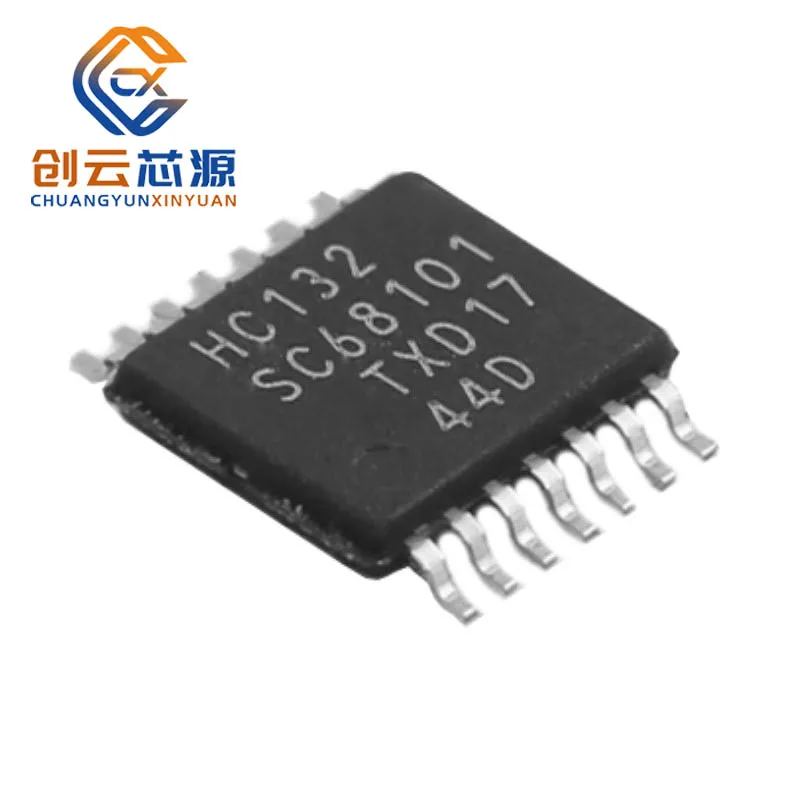 

10Pcs New Original 74HC132PW TSSOP-14 74HC 74HC132 Arduino Nano Logic Circuit Integrated Circuits