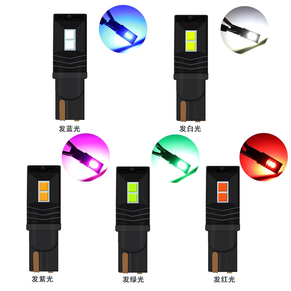 

New Car Led Small Light W5w T10 3030 4smd 5W Width Lamp DC12-24V