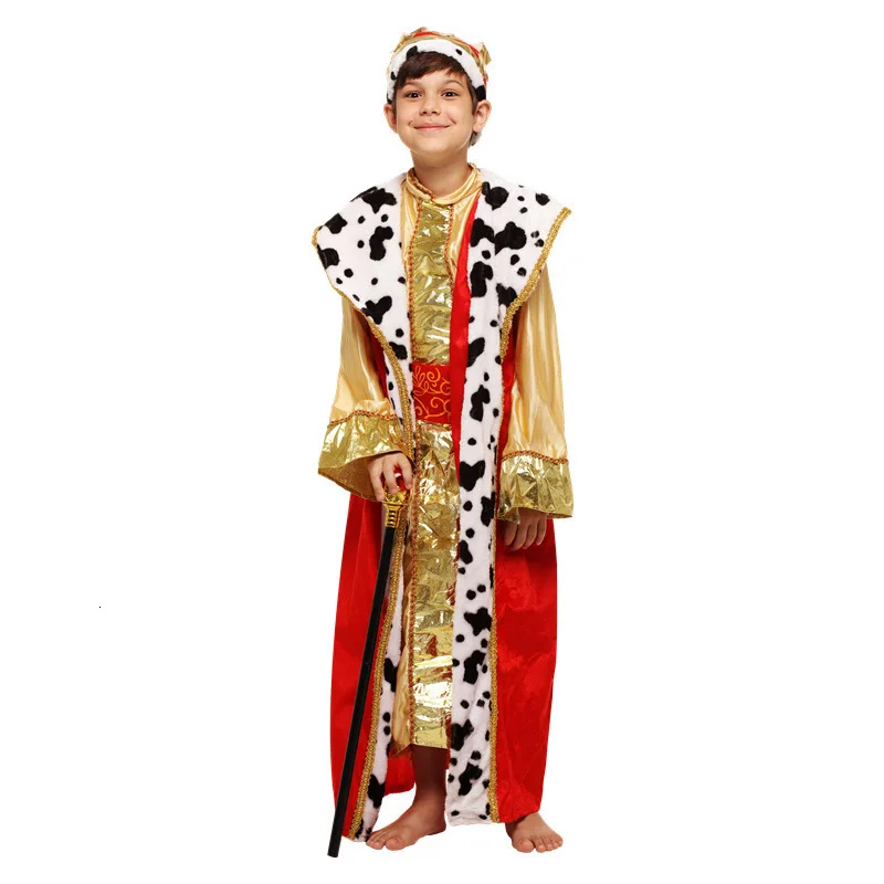 Детский Костюм Принца для косплея на Хэллоуин детские рождественские костюмы