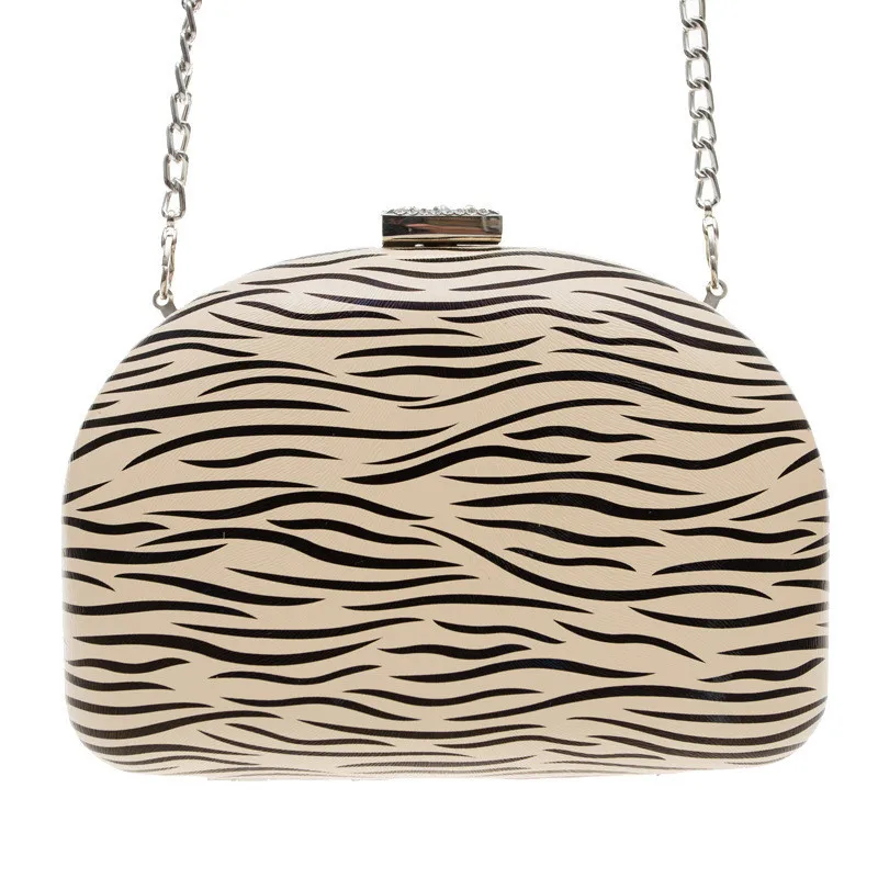 

2021 Women Striped Evening Clutch Bags Wedding Banquet Wallets For Ladies Dinner Chain Cross body bags drop shipping MN1651